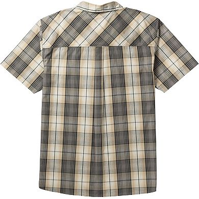 Men's Legendary Whitetails Poplin Short Sleeve Button Up Shirt