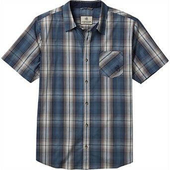 Men's Legendary Whitetails Poplin Short Sleeve Button Up Shirt