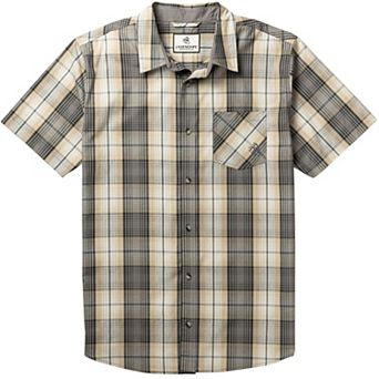 Men's Legendary Whitetails Poplin Short Sleeve Button Up Shirt