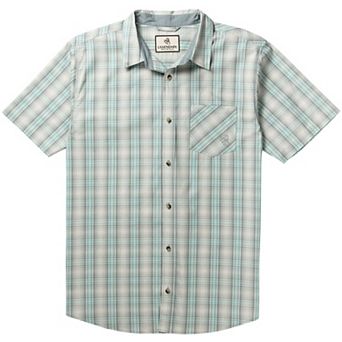 Men's Legendary Whitetails Poplin Short Sleeve Button Up Shirt
