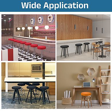 4 Pcs Stool Covers Washable Dustproof with Elastic