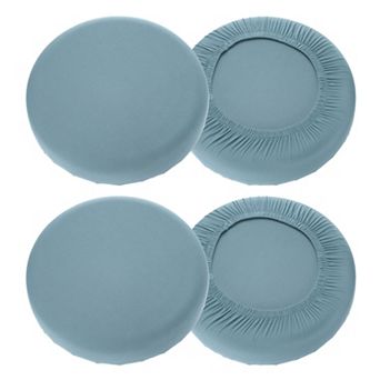 4 pc Stool Covers Washable Dustproof with Elastic