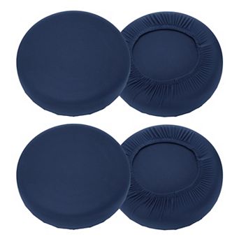 4 pc Stool Covers Washable Dustproof with Elastic