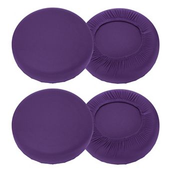 4 pc Stool Covers Washable Dustproof with Elastic