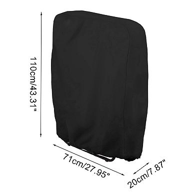 1 Pc Durable Dustproof Outdoor Folding Chair Dust Cover for Protection Against Dust