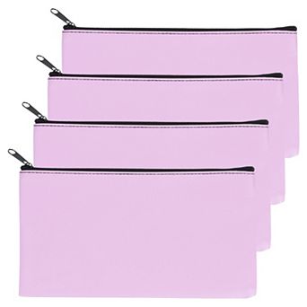 4 pc Money Bag Bank Security Money Pouch Receipt Holder