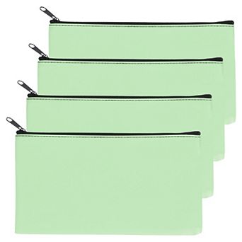 4 pc Money Bag Bank Security Money Pouch Receipt Holder