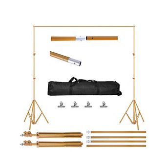 6.5×10ft Photography Backdrop Stand Adjustable Studio Support Set