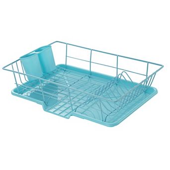 Sweet Home Collection Steel 3 pc Large Dish Drainer