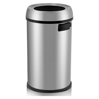 65L/17Gal Heavy Duty Open Top Commercial - Kitchen Trash Can with Fingerprint-Resistant Waste Bin