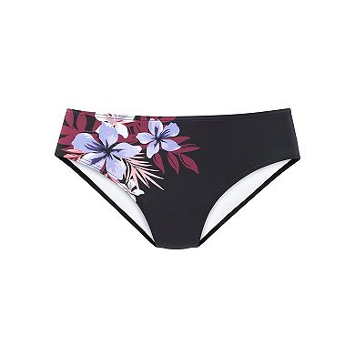 Lascana Women's Floral Print Bikini Bottom