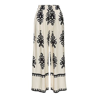 Lascana Women's Ornamental Print Pants