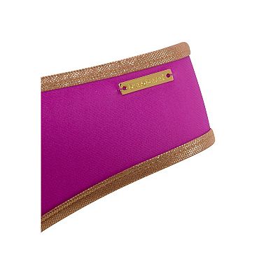 Lascana Women's Metallic Trim Classic Bikini Bottom