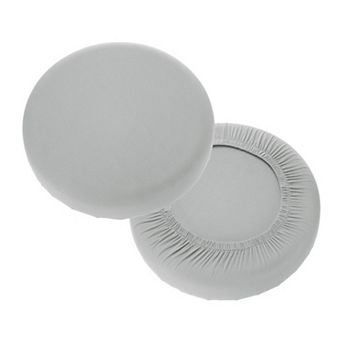 Stool Covers Round, Washable Dustproof Slipcover Seat Cushion 2 pc
