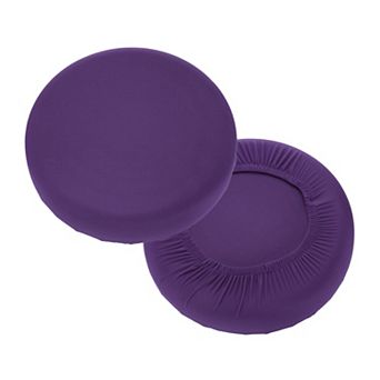 Stool Covers Round, Washable Dustproof Slipcover Seat Cushion 2 pc