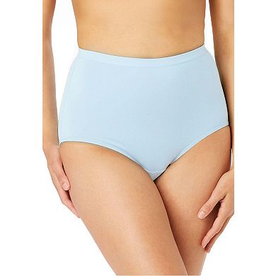 Comfort Choice Plus Size Cool Mesh Brief 3-Pack