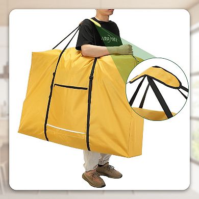 Bag Heavy Duty Waterproof Folding Chair Storage Bag with Handle 2 Pcs