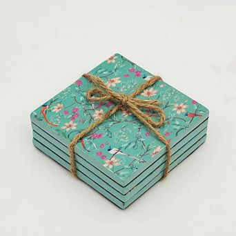 Aqua Flora Coasters