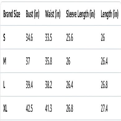 Casual Women’s Crew Neck Long Sleeve Tunic Fall Top