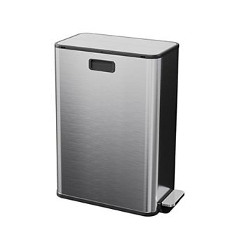 ANIXOL Dual Compartment Butterfly Lid Step Trash Can