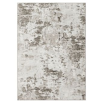 Abstract Area Rug Non Slip Stain Resistant Pet Friendly Floor Cover for Living Room Bedroom Hallway