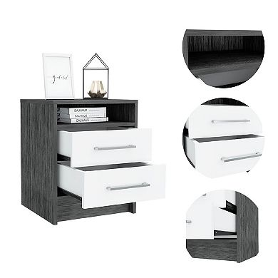 Storage Cabinet NightStand End Table