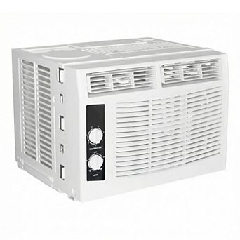 5000 BTU Window Air Conditioner Cools 150 Sq Ft Faster Cooling Adjustable Kit Mechanical Controls