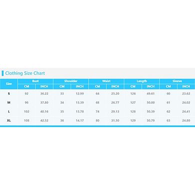 Women's Long Sleeve Pleated Casual Semi Formal A Line Flowy Midi Dresses with Belt