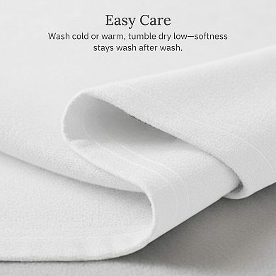 California Design Den 100% Cotton Thick, Triple-Brushed Flannel Sheet Set - Made In Portugal