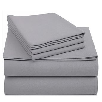 California Design Den 100% Cotton Thick, Triple-Brushed Flannel Sheet Set - Made In Portugal