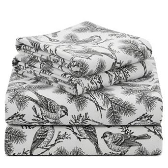 California Design Den 100% Cotton Thick, Triple-Brushed Flannel Sheet Set - Made In Portugal
