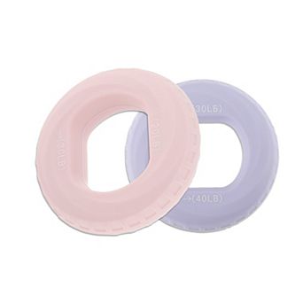 Hand Grip Strengthener, 20-30BL,30-40BL Adjustable Strength Grip, Pink, Purple, 2 pc