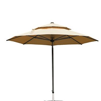 Round Cantilever Umbrella with Center Pole (Base Not Included)