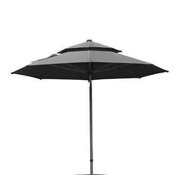 Round Cantilever Umbrella with Center Pole (Base Not Included)