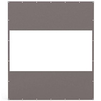 Heavy Duty Clear PVC Outdoor Curtain, 8'Hx7'W, Weather Resistant for Patio