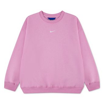 Girls 4-6x Nike Oversized Fleece Crewneck Sweatshirt