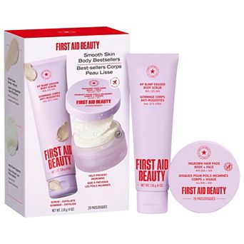 First Aid Beauty Smooth Skin Body Bestsellers Body Care Duo with KP Scrub