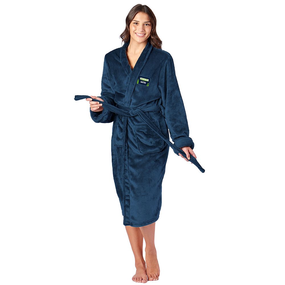 Adult Seattle Seahawks Super Bowl LX Champs Hub Silk Touch Robe