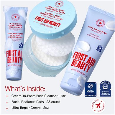 Sensitive Skin Bestsellers Skincare Routine Travel Set