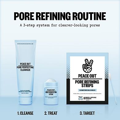 Peace Out Pore Refining Strips for Blackheads & Clogged Pores