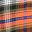 Plaid Orange Green