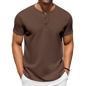 COOFANDY Stretch Fitness T-Shirt Men Gym Short Sleeve Quick Dry Muscle Tee