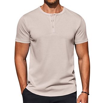 COOFANDY Stretch Fitness T-Shirt Men Gym Short Sleeve Quick Dry Muscle Tee