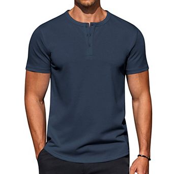 COOFANDY Stretch Fitness T-Shirt Men Gym Short Sleeve Quick Dry Muscle Tee