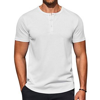 COOFANDY Stretch Fitness T-Shirt Men Gym Short Sleeve Quick Dry Muscle Tee