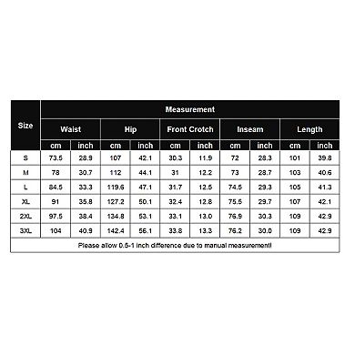 COOFANDY Men's Linen Pants Casual Loose Fit Beach Yoga Pants Lightweight Drawstring Linen Trousers