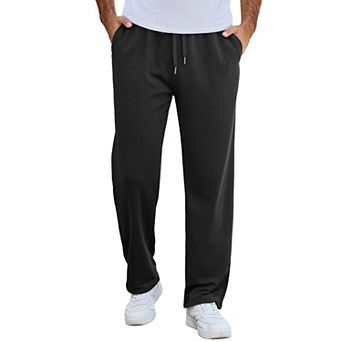 COOFANDY Men's Jogger Sweatpants Cotton Yoga Pants Casual Trousers Lounge Pants
