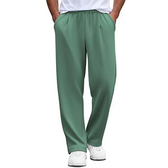 COOFANDY Mens Casual Sweatpants Open Bottom Lounge Pants Lightweight Baggy Workout Yoga Track Pants