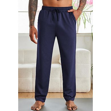 COOFANDY Sweat Pants for Men with Pockets Thin Yoga Sweatpants Open Bottom Athletic Pants