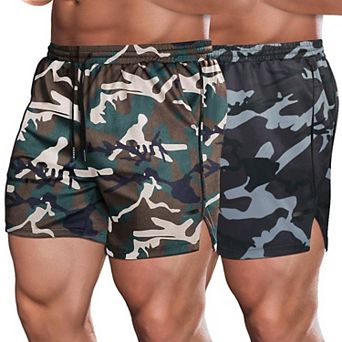 COOFANDY Men's 5inch Gym Workout Shorts Lightweight Mesh Running Shorts Quick Dry Sports Joggers